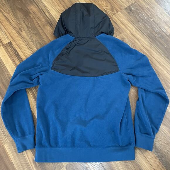 Nike Polar Fleece Windrunner Full Zip Hoodie Jacket Men’s M 92911-474 - Blue - Picture 8 of 8